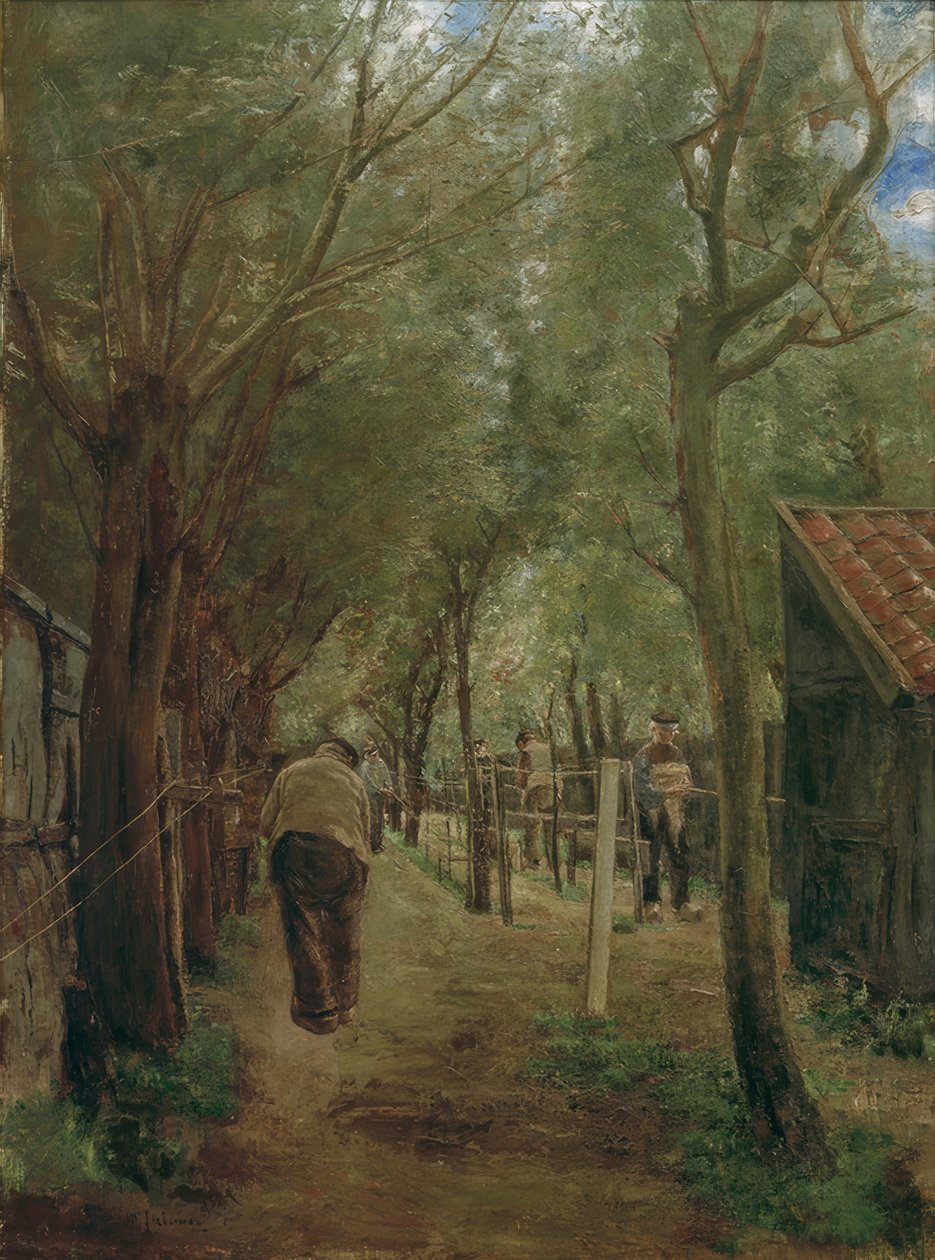 Kolejka linowa autorstwa Max Liebermann