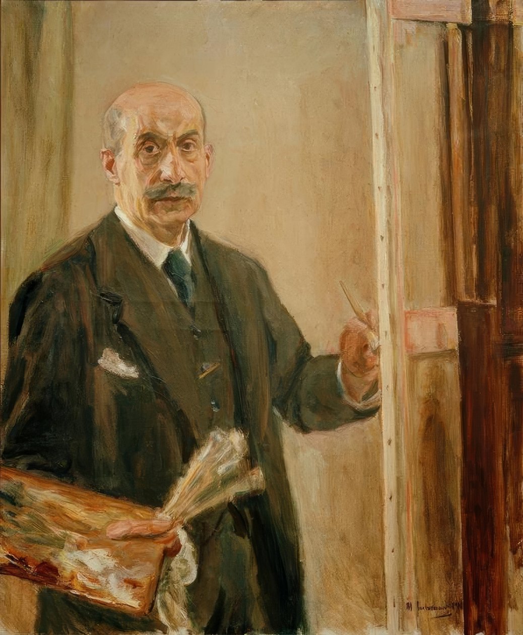Autoportret autorstwa Max Liebermann