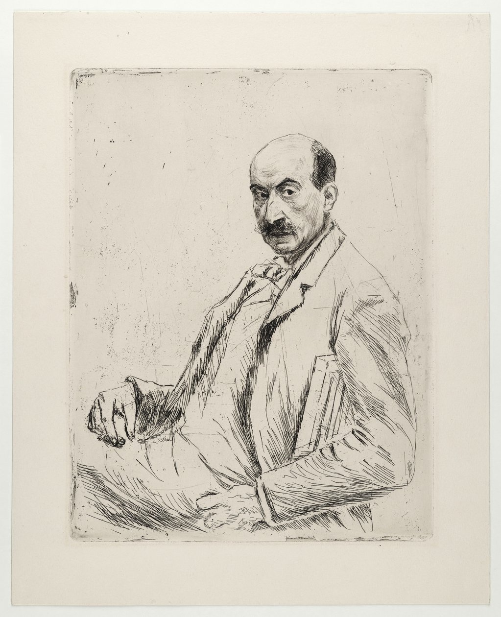 Autoportret autorstwa Max Liebermann