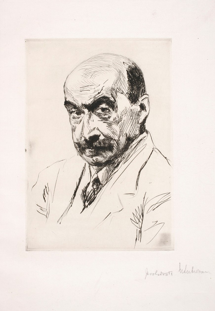 Autoportret autorstwa Max Liebermann