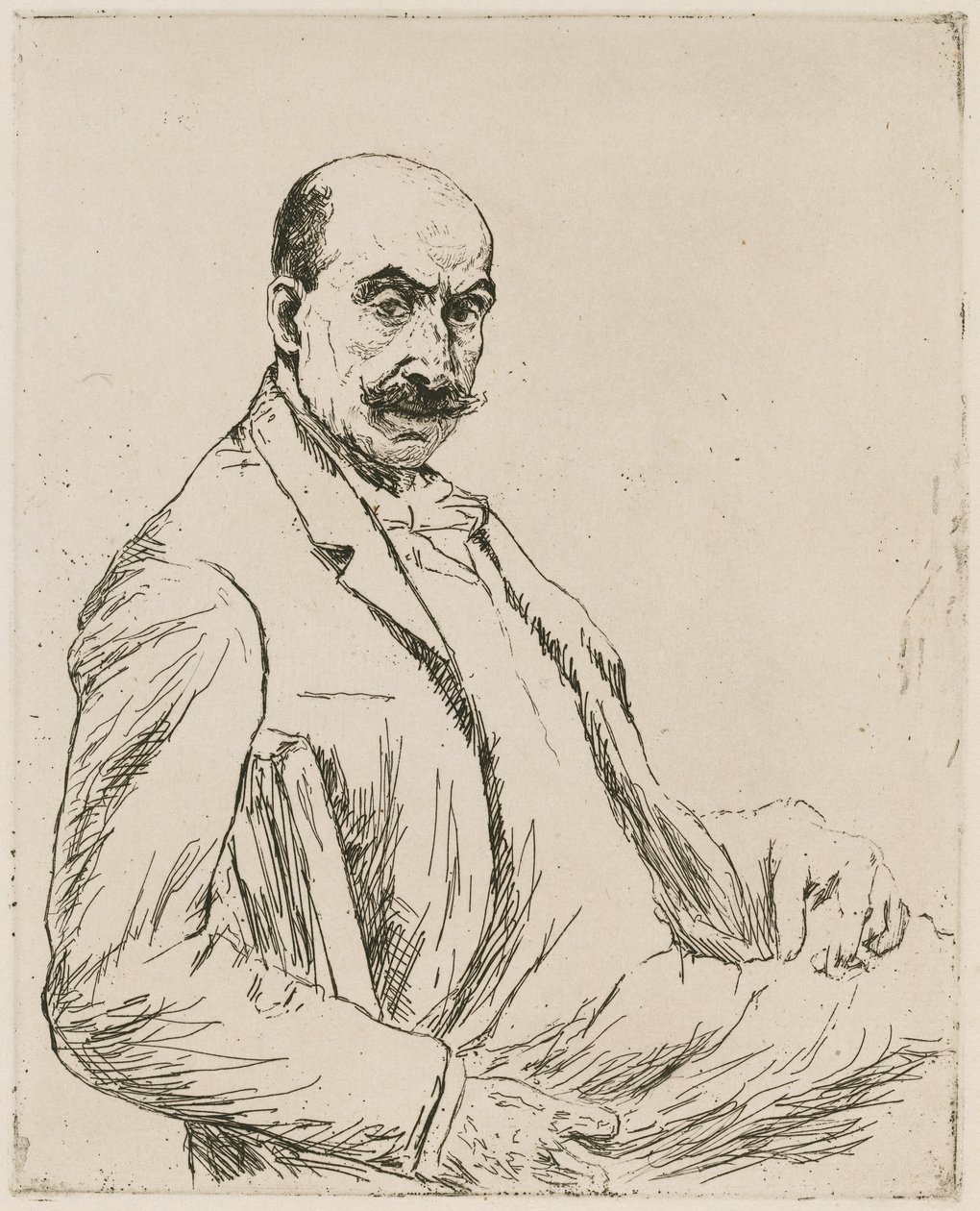 Autoportret autorstwa Max Liebermann