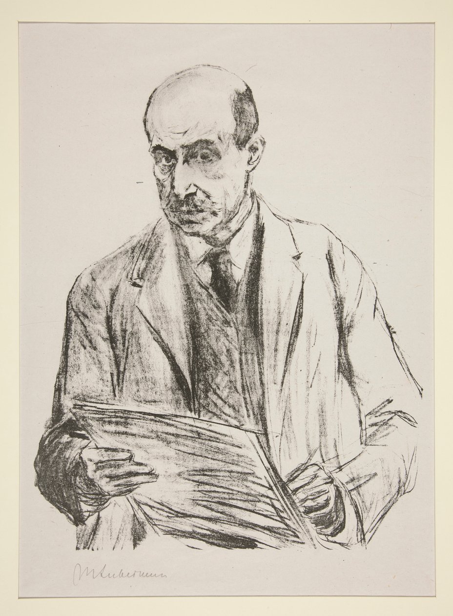 Autoportret autorstwa Max Liebermann