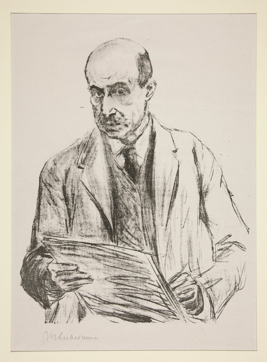 Autoportret autorstwa Max Liebermann