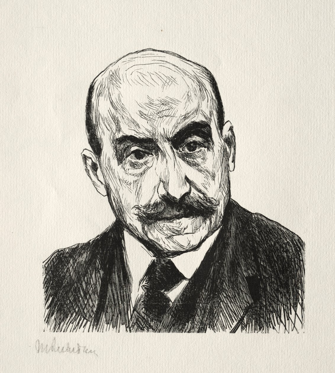 Autoportret. autorstwa Max Liebermann