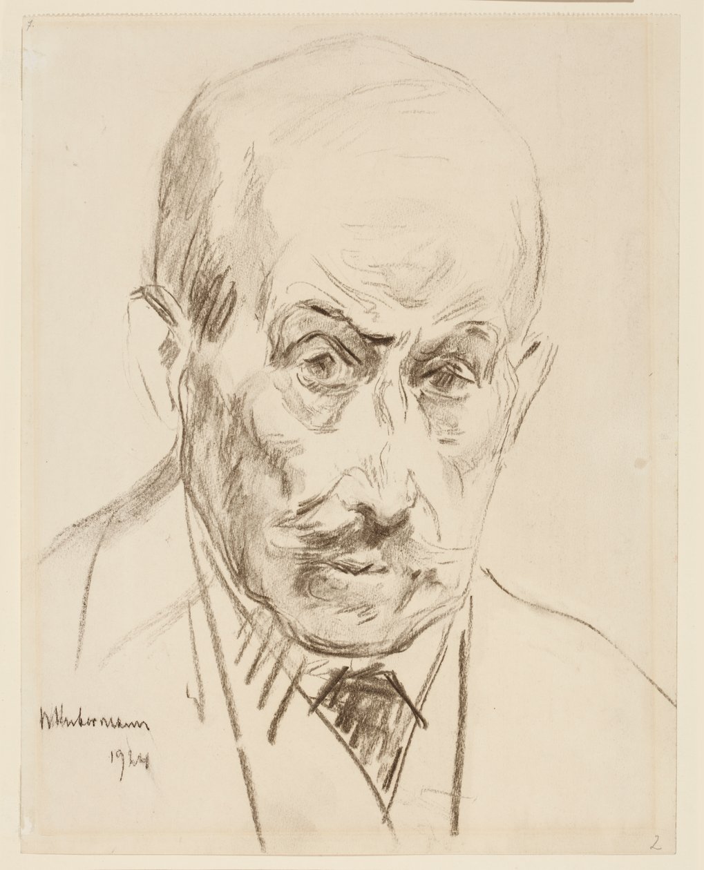 Autoportret autorstwa Max Liebermann