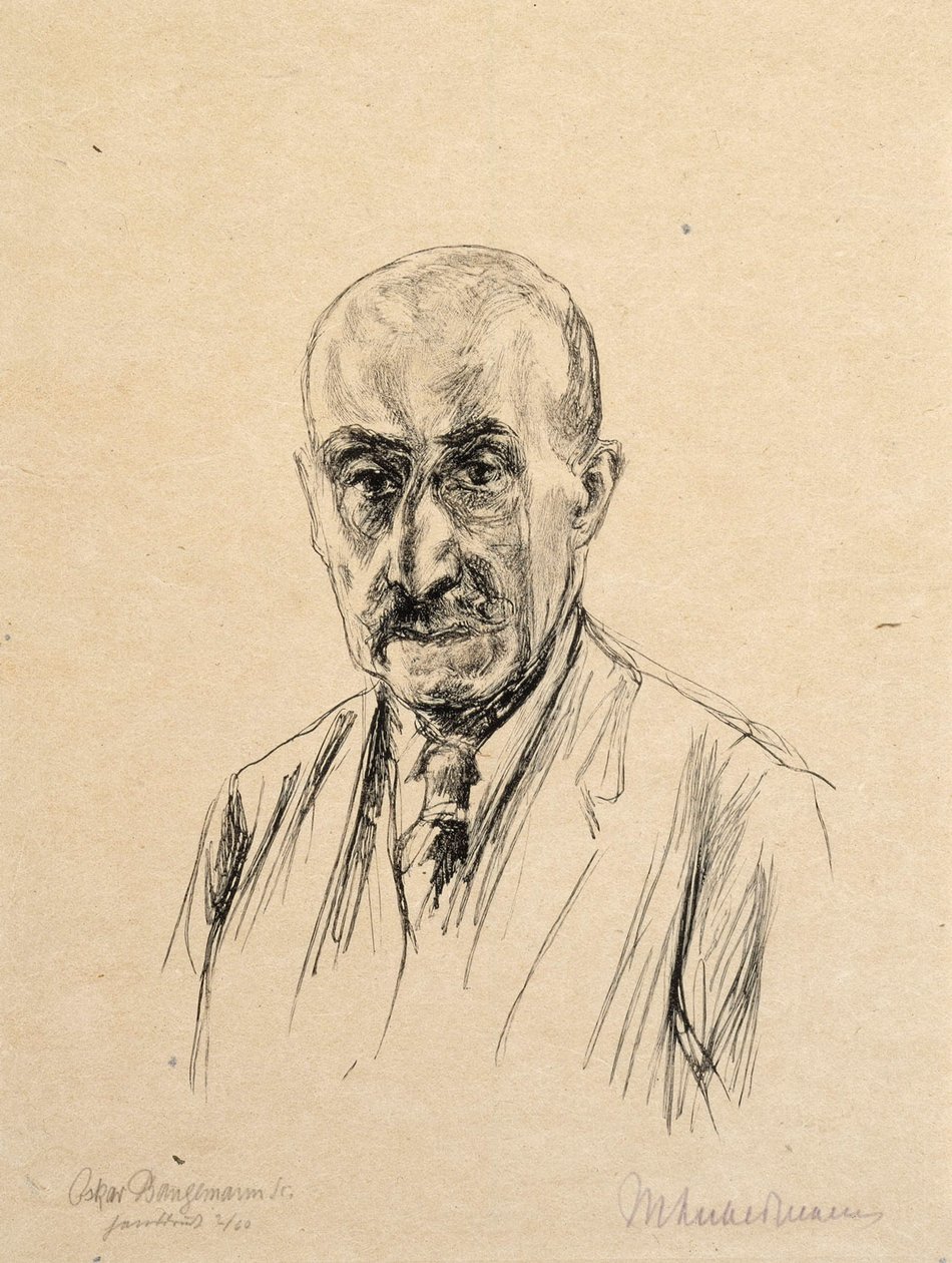 Autoportret autorstwa Max Liebermann