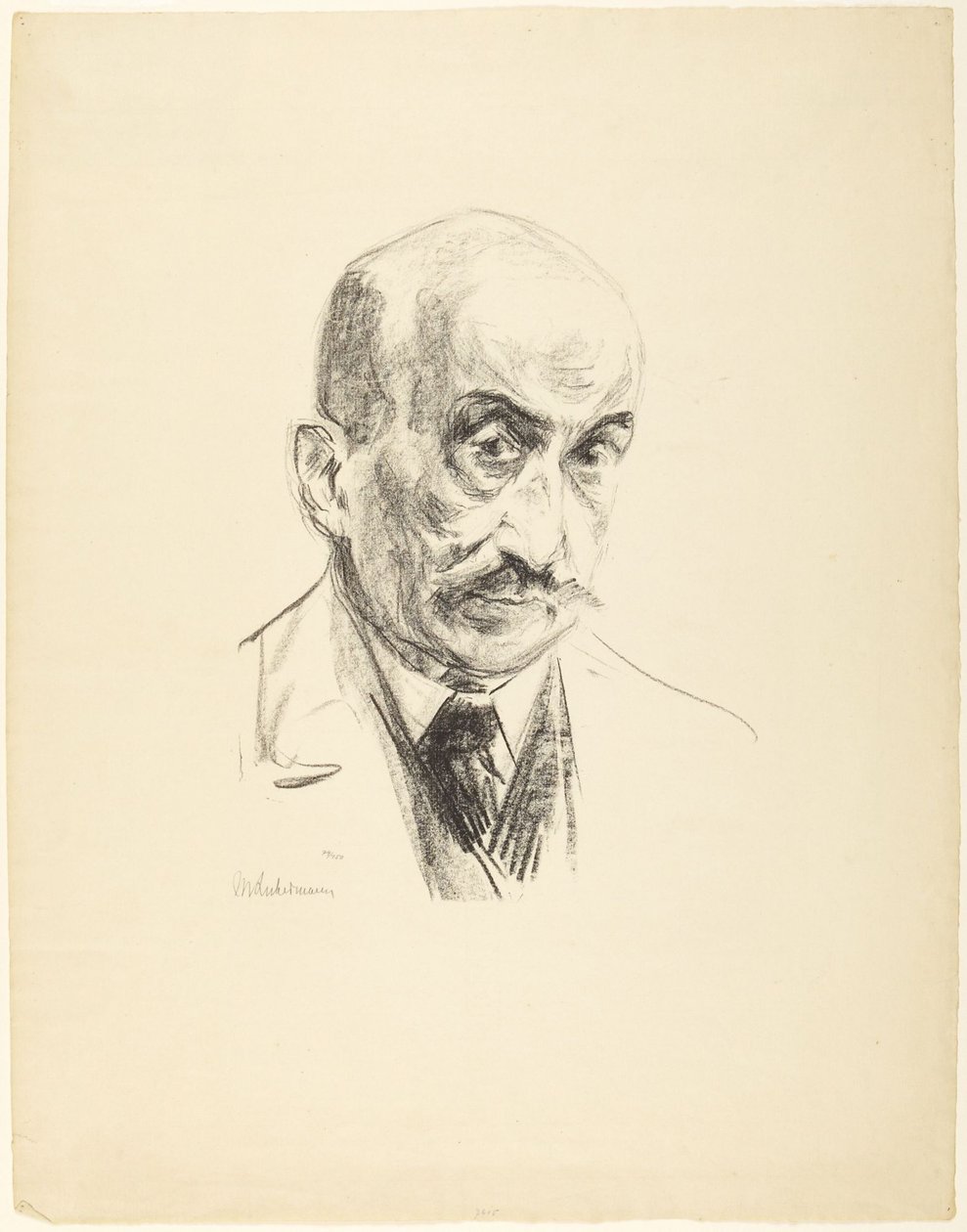 Autoportret autorstwa Max Liebermann