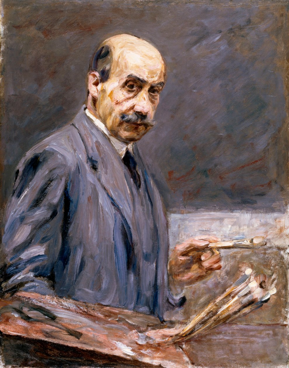 Autoportret, 1911-12 autorstwa Max Liebermann