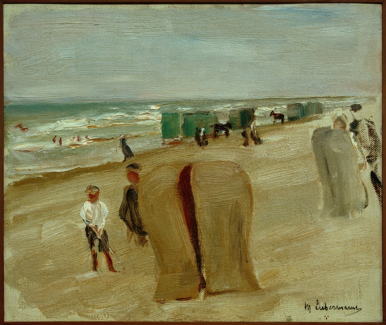 Strandszene w Noordwijk autorstwa Max Liebermann