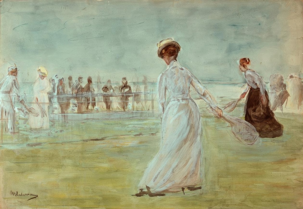 Tenisista autorstwa Max Liebermann