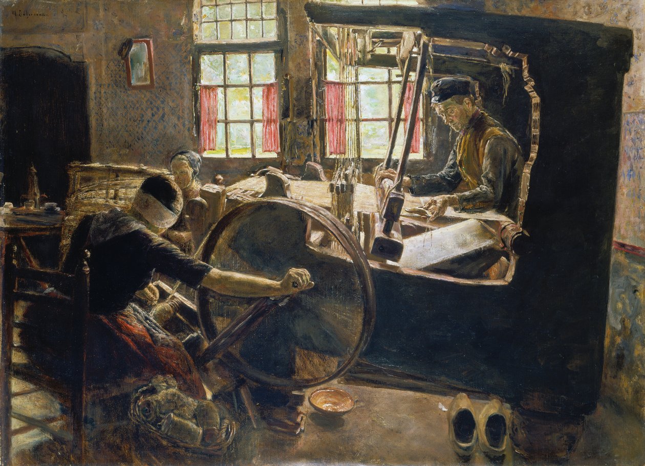 Tkacz autorstwa Max Liebermann