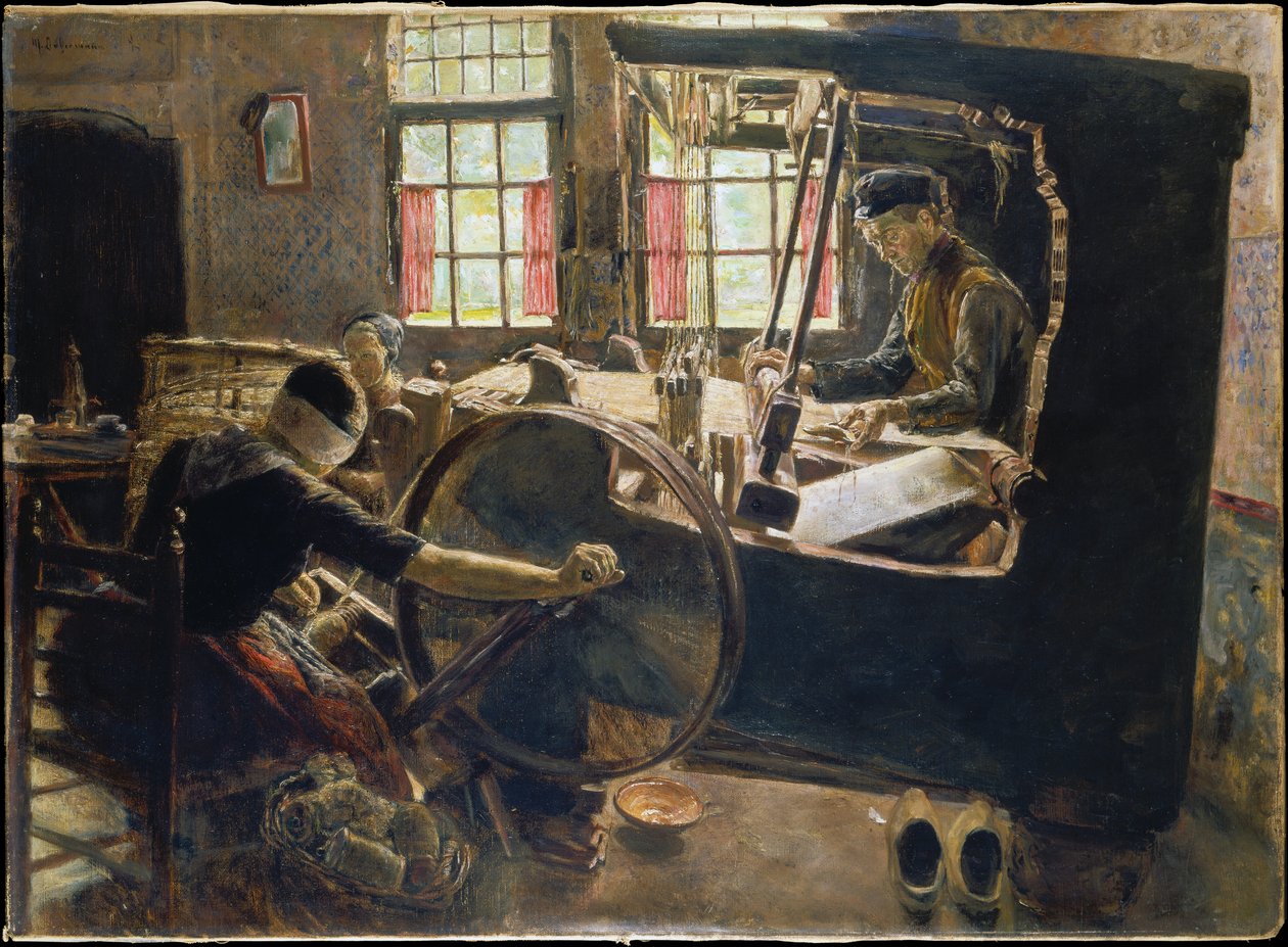 Tkacz autorstwa Max Liebermann