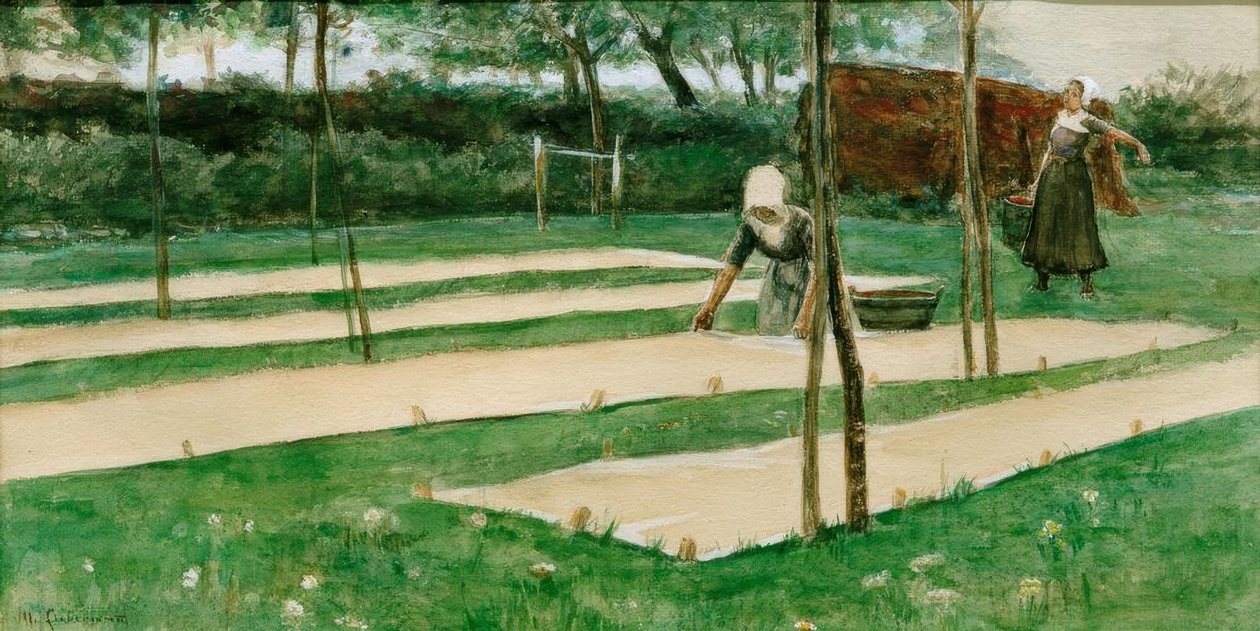 Wybielacz do prania autorstwa Max Liebermann