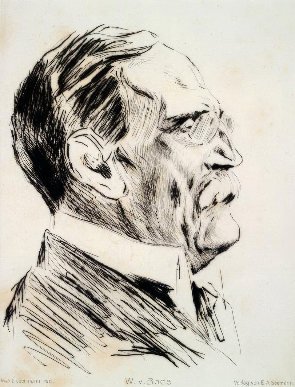 Wilhelm von Bode / Liebermann autorstwa Max Liebermann