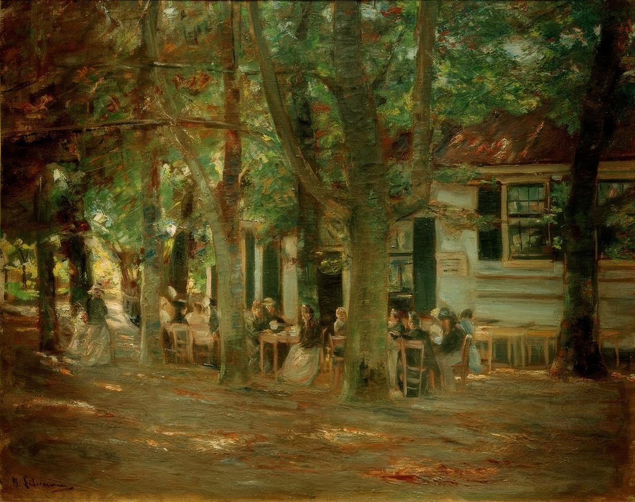 Wirtshaus w Overveen autorstwa Max Liebermann
