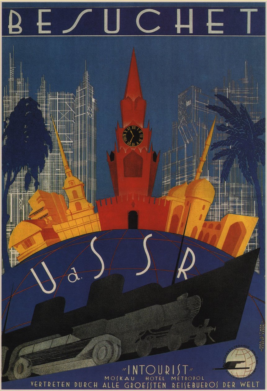 Wizyta w ZSRR, 1930 autorstwa Max Litvak