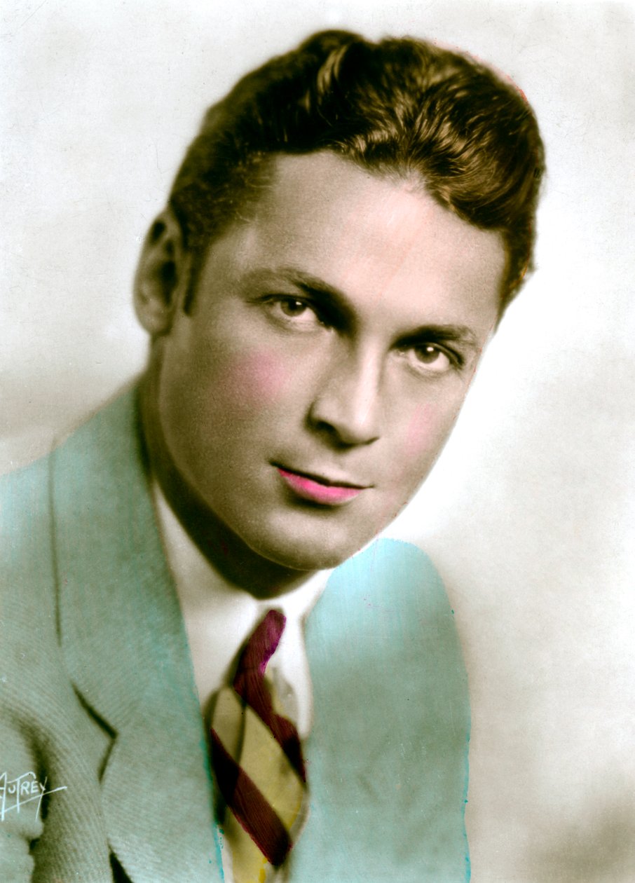 Charles Farrell 1900-1990, amerykański aktor, XX wiek. autorstwa Max Mun Autrey
