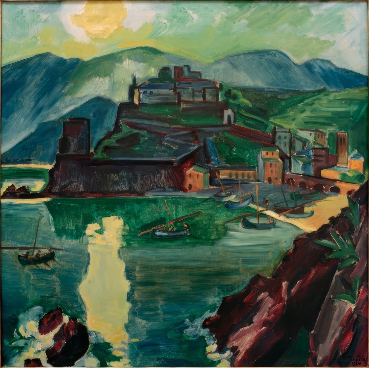 Wieczór w Monterosso autorstwa Max Pechstein