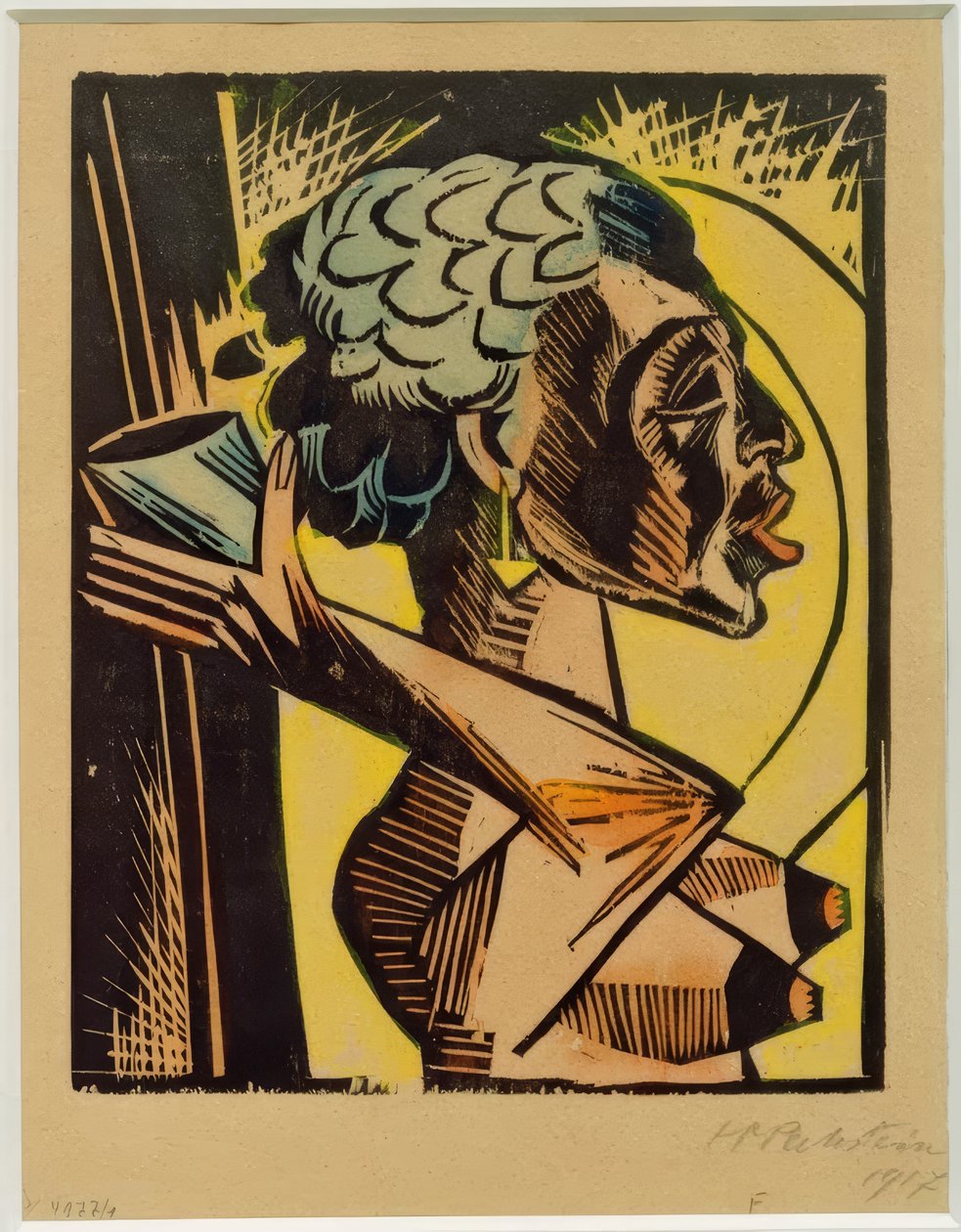 Akt z kubkiem autorstwa Max Pechstein