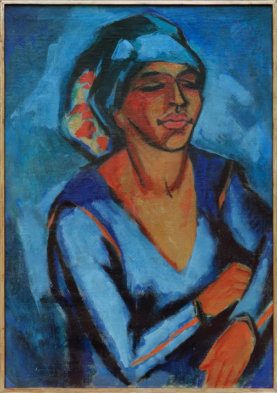 Portret Lotte Pechstein autorstwa Max Pechstein