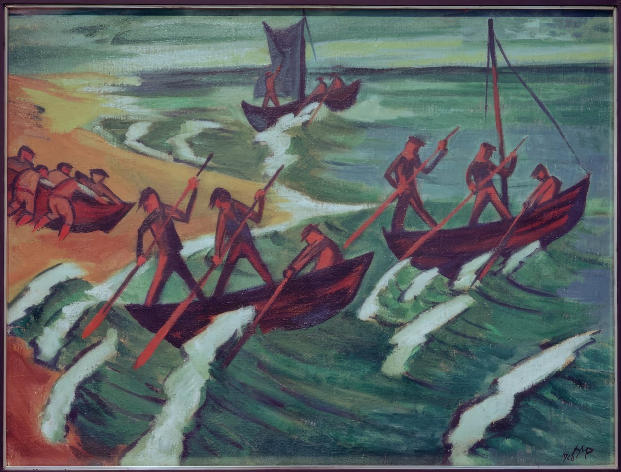 rybak autorstwa Max Pechstein