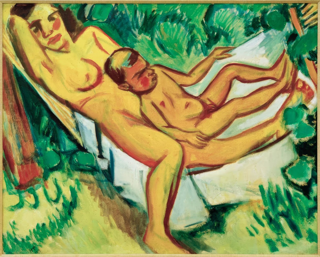 Hamak I autorstwa Max Pechstein