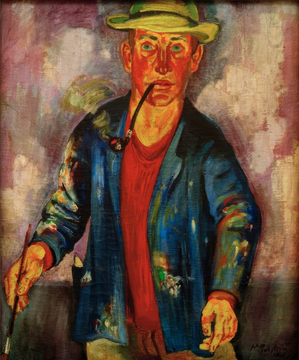 autoportret autorstwa Max Pechstein