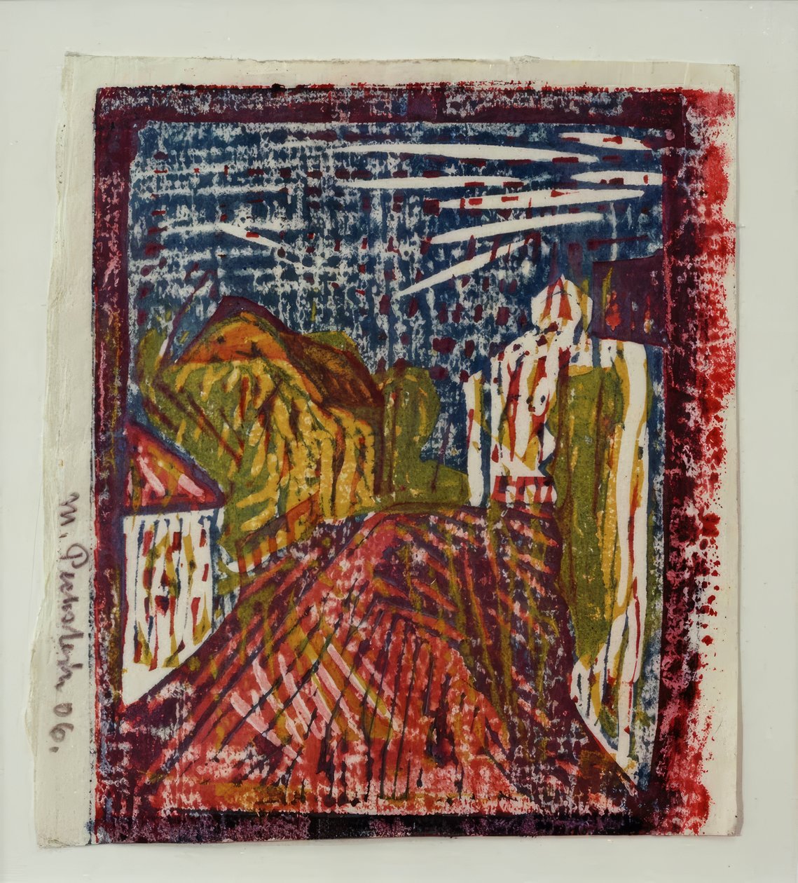 ulica autorstwa Max Pechstein