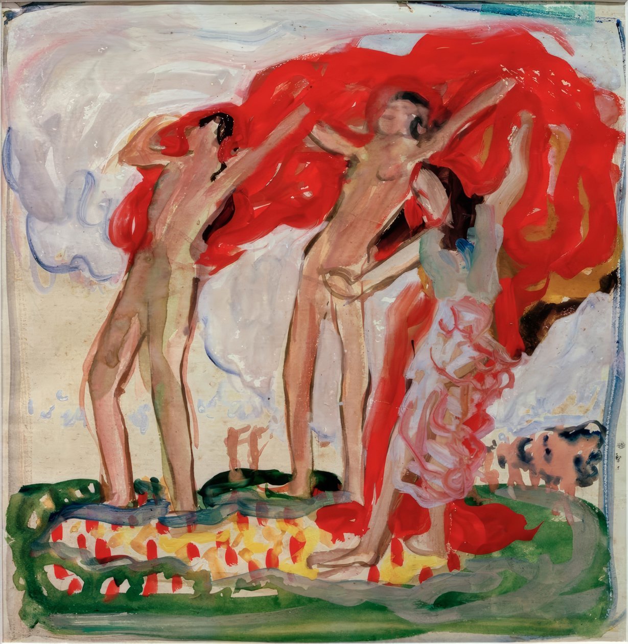 Tańczący autorstwa Max Pechstein