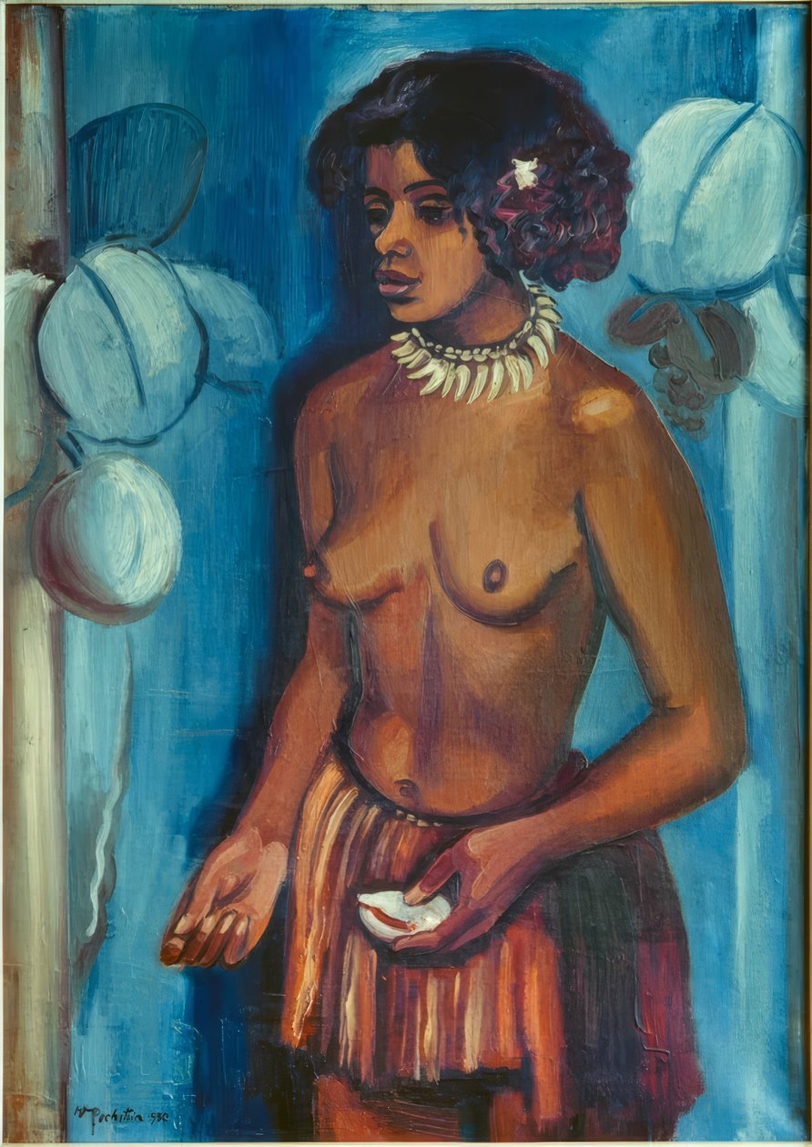 Yuka z muszelką autorstwa Max Pechstein