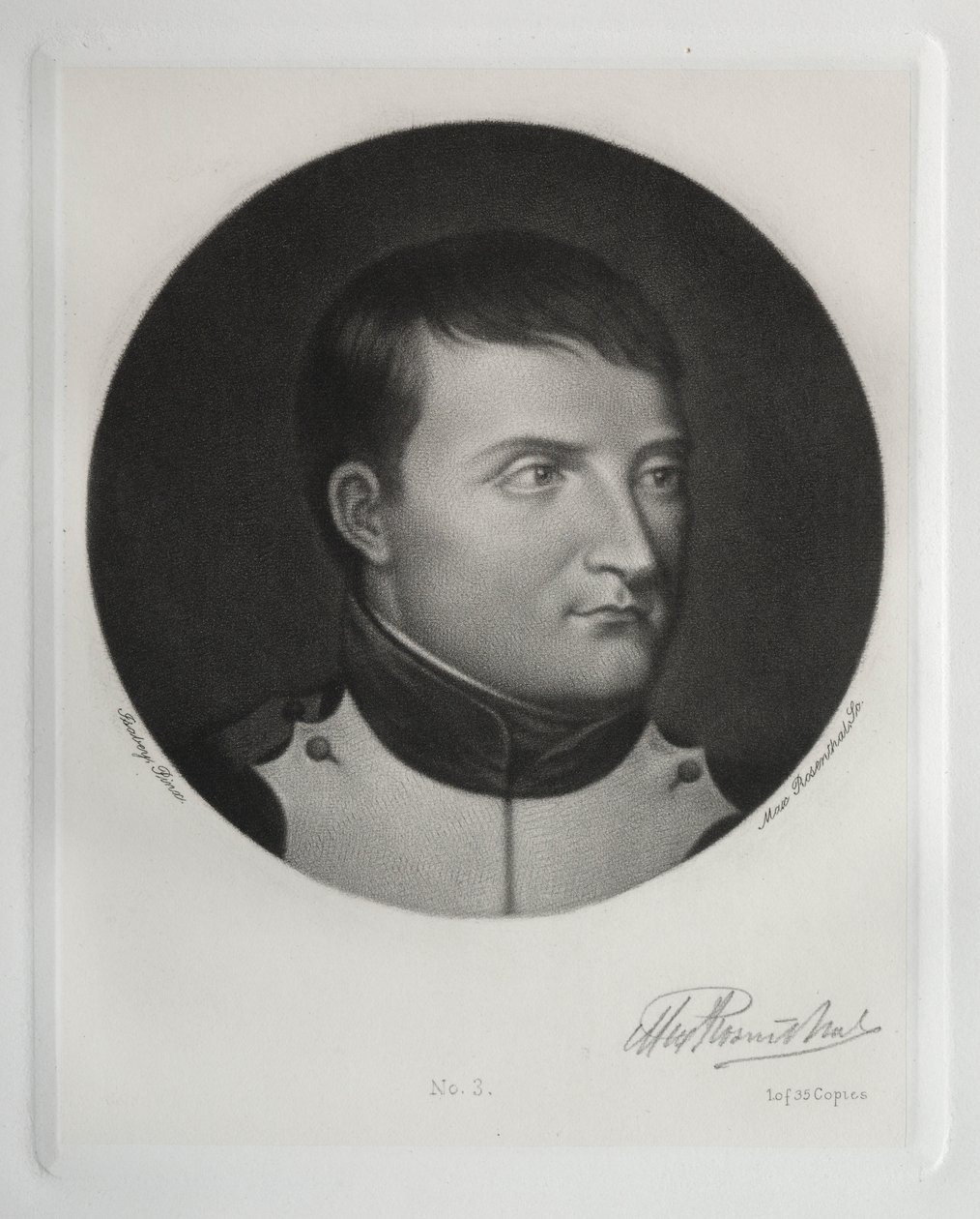Napoleon Bonaparte autorstwa Max Rosenthal