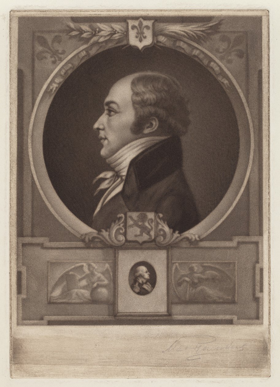 Charles Balthazar Julien Févret de Saint-Mémin autorstwa Max Rosenthal, after Charles B. J. Févret de Saint Mémin