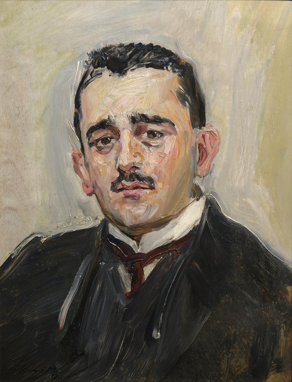 Portret Bruna Cassirera autorstwa Max Slevogt