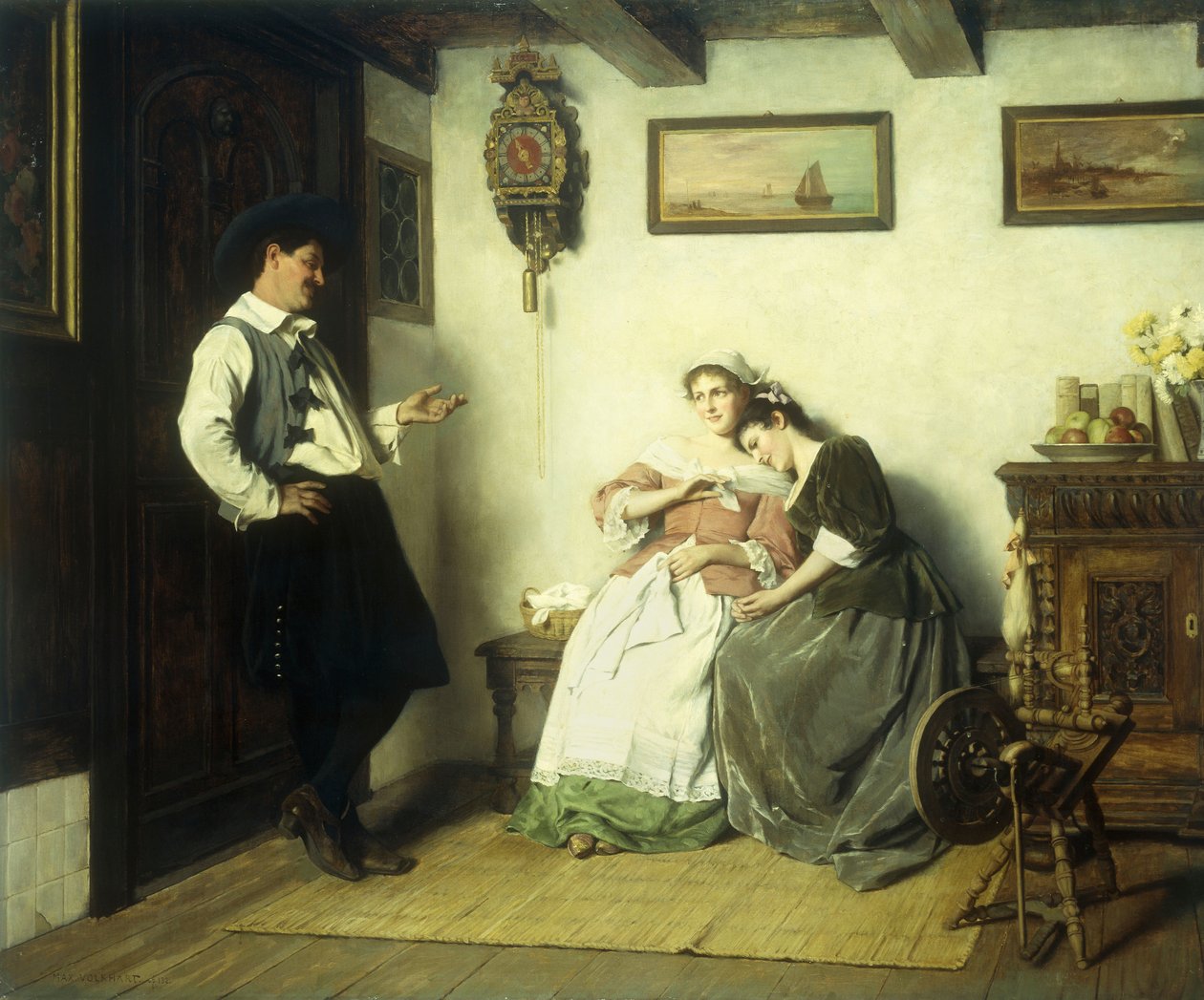 Flirt autorstwa Max Volkhart
