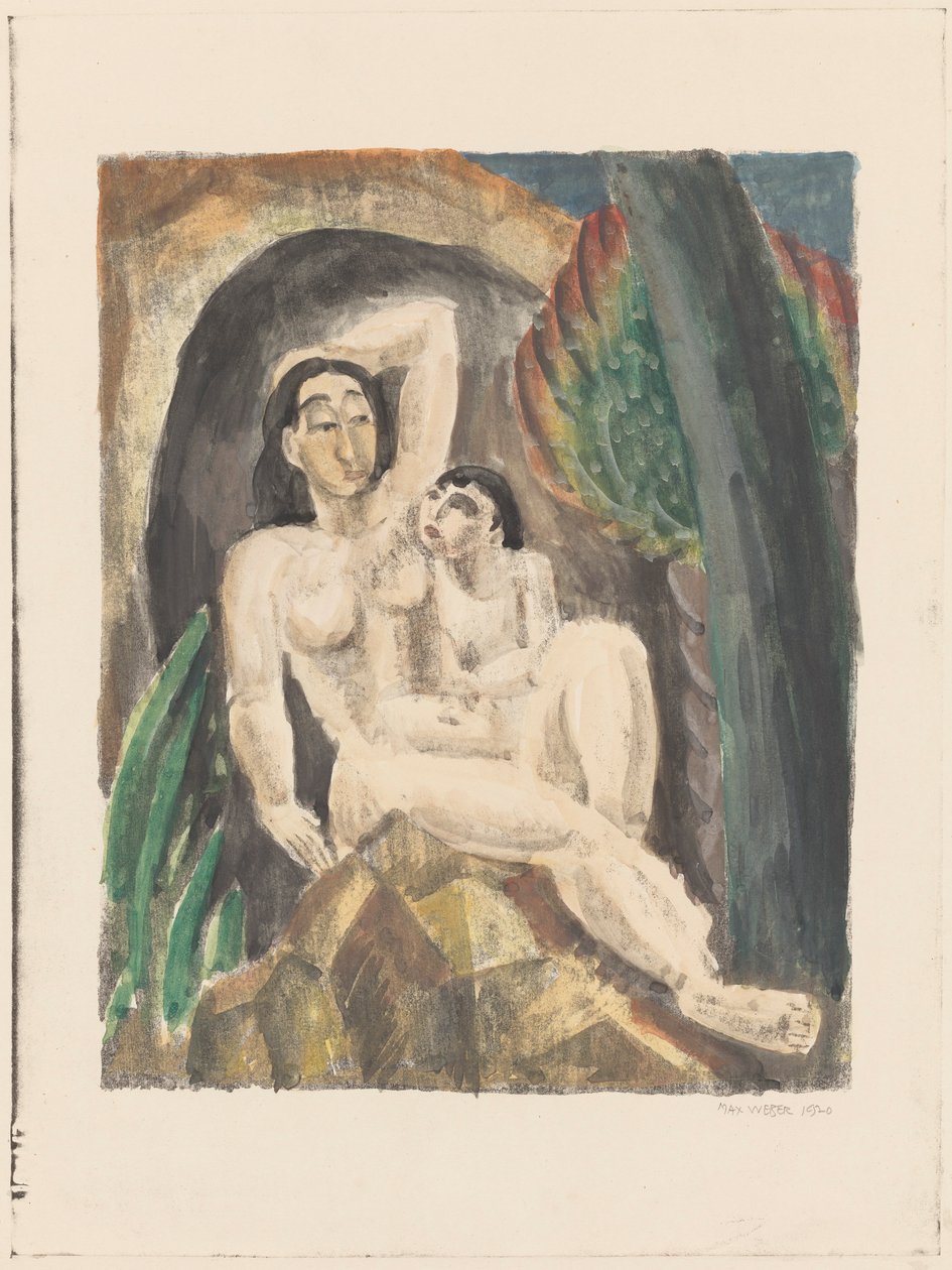 Matka i dziecko autorstwa Max Weber
