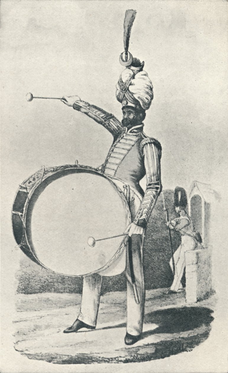 Gwardia Grenadierów, perkusista 1829, 1829 1909 autorstwa Maxim Gauci
