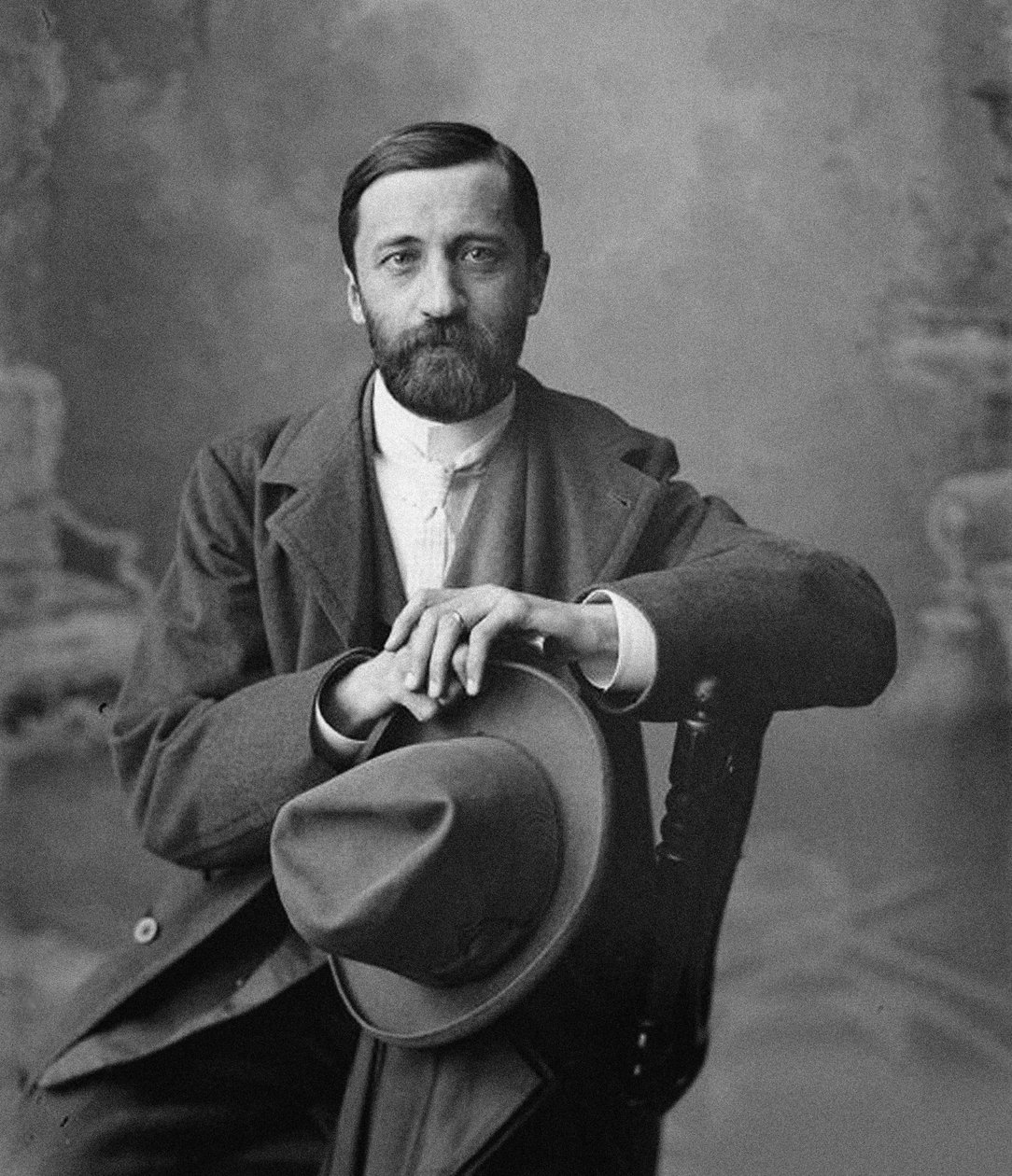 Portret Dmitrija Mereżkowskiego autorstwa Maxim Petrovich Dmitriev