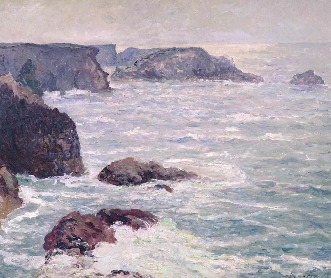 Goulfar pod słońcem autorstwa Maxime Emile Louis Maufra