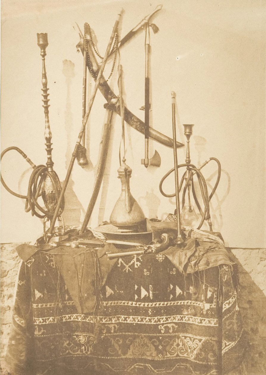 Broń i naczynia z Kairu, grudzień 1849-styczeń 1850. autorstwa Maxime Du Camp