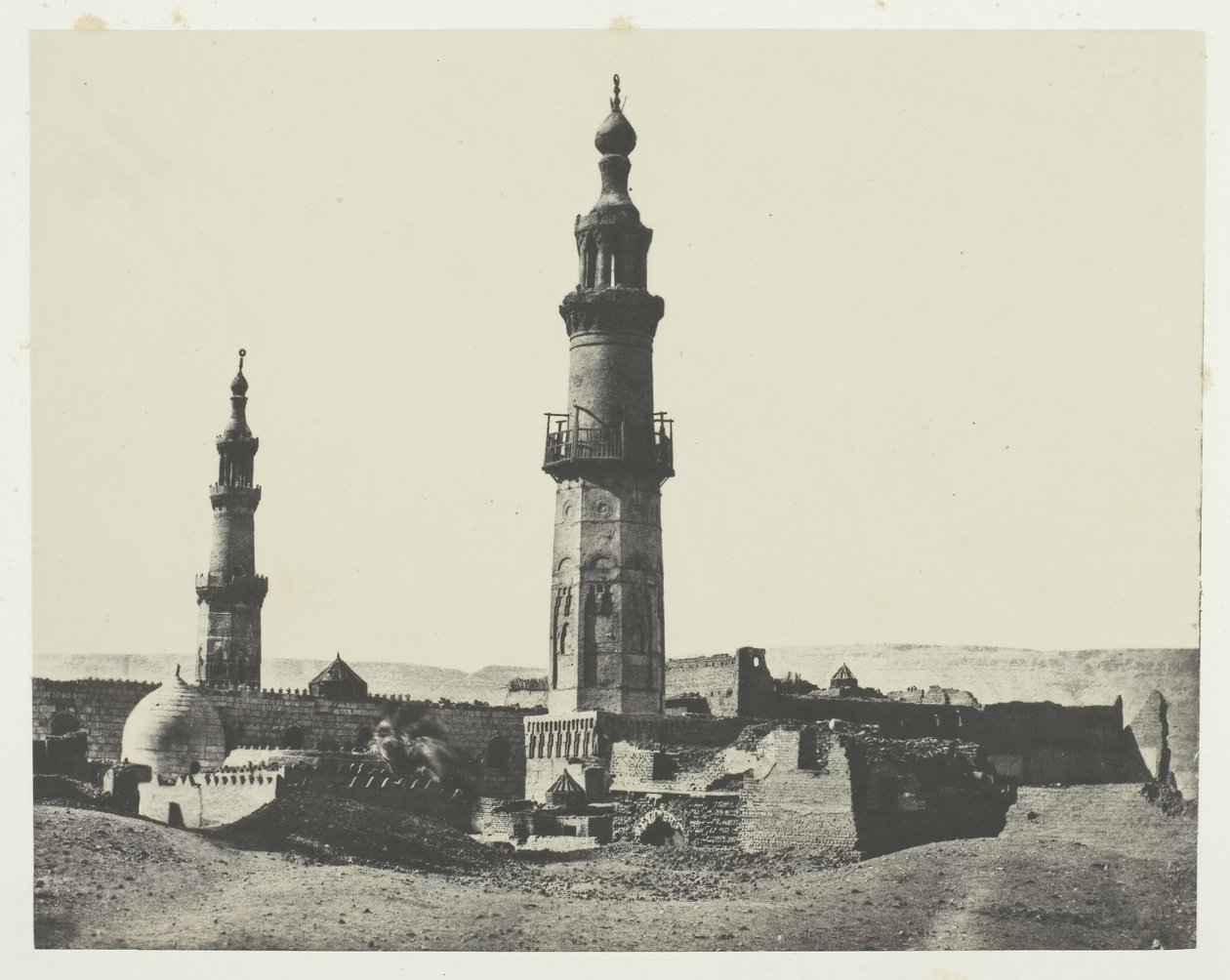 Meczet Aly-Bey, Girgeh, Górny Egipt, 184951, wydrukowany 1852. autorstwa Maxime Du Camp