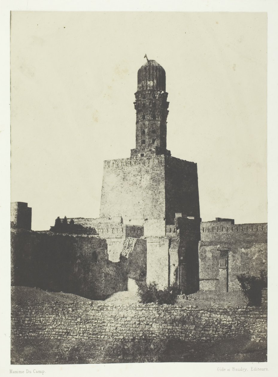 Meczet Kalifa Haakema Biamrillaha, Kair, 184951, wydrukowany 1852. autorstwa Maxime Du Camp