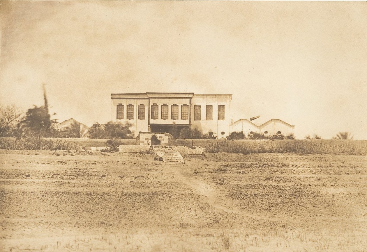 Pałac Mehemet-Ali w Esné, 1849-50. autorstwa Maxime Du Camp