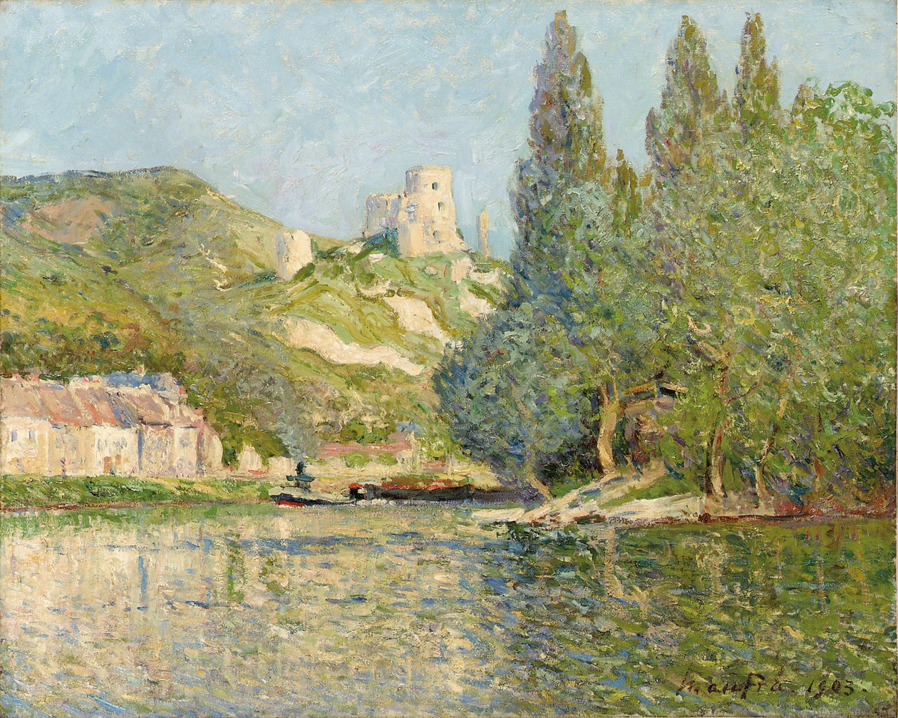 Chateau-Gaillard, Normandia, 1903 autorstwa Maxime Emile Louis Maufra
