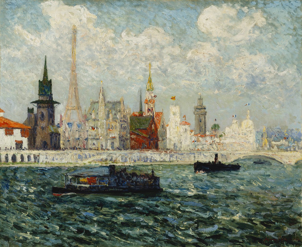 Pawilony, Międzynarodowa Wystawa w Paryżu, 1900, 1900 autorstwa Maxime Emile Louis Maufra