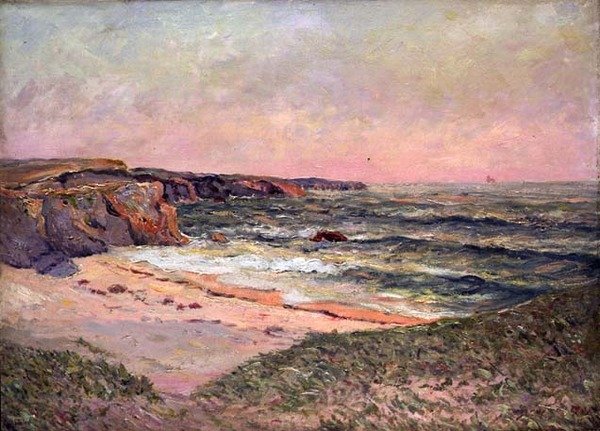 The Dunes at Port Blanc autorstwa Maxime Emile Louis Maufra