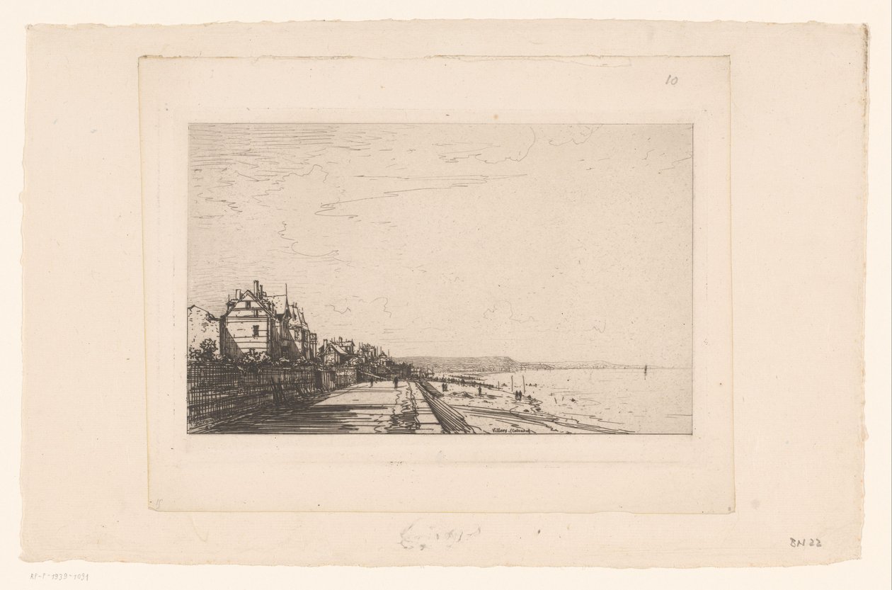 Widok Villers Villers (Calvados) (tytuł na obiekcie) autorstwa Maxime François Antoine Lalanne