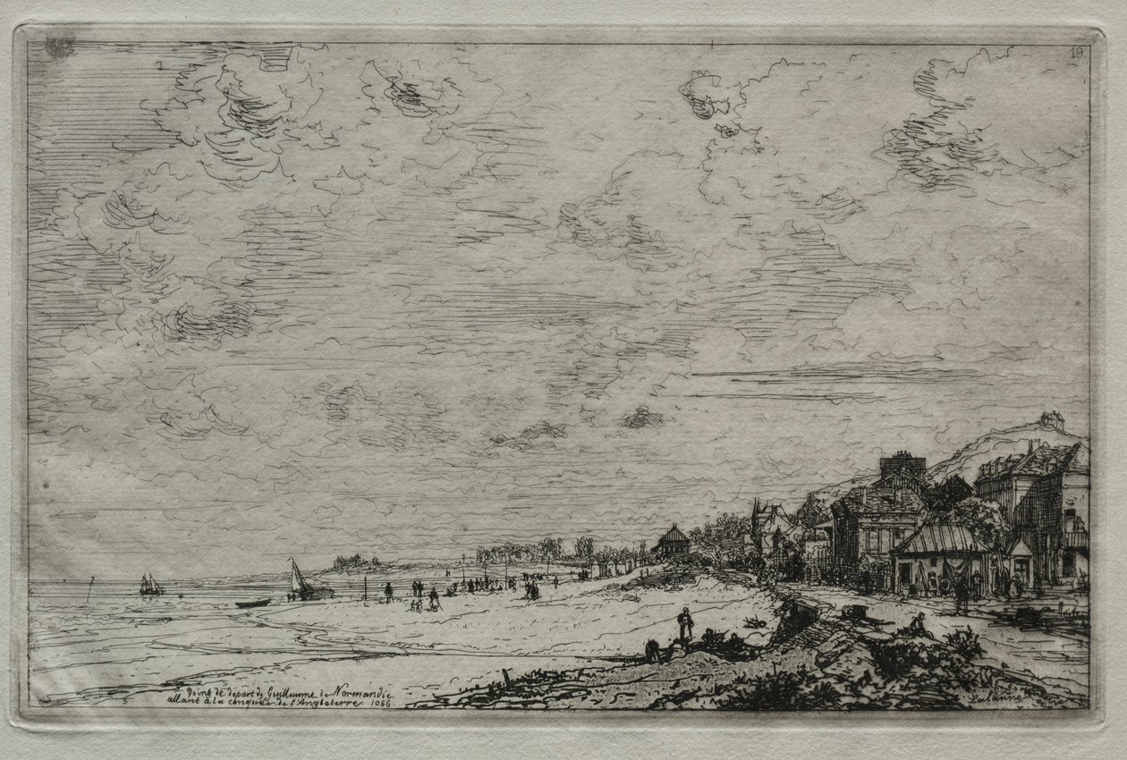 Beuzeval. autorstwa Maxime Lalanne