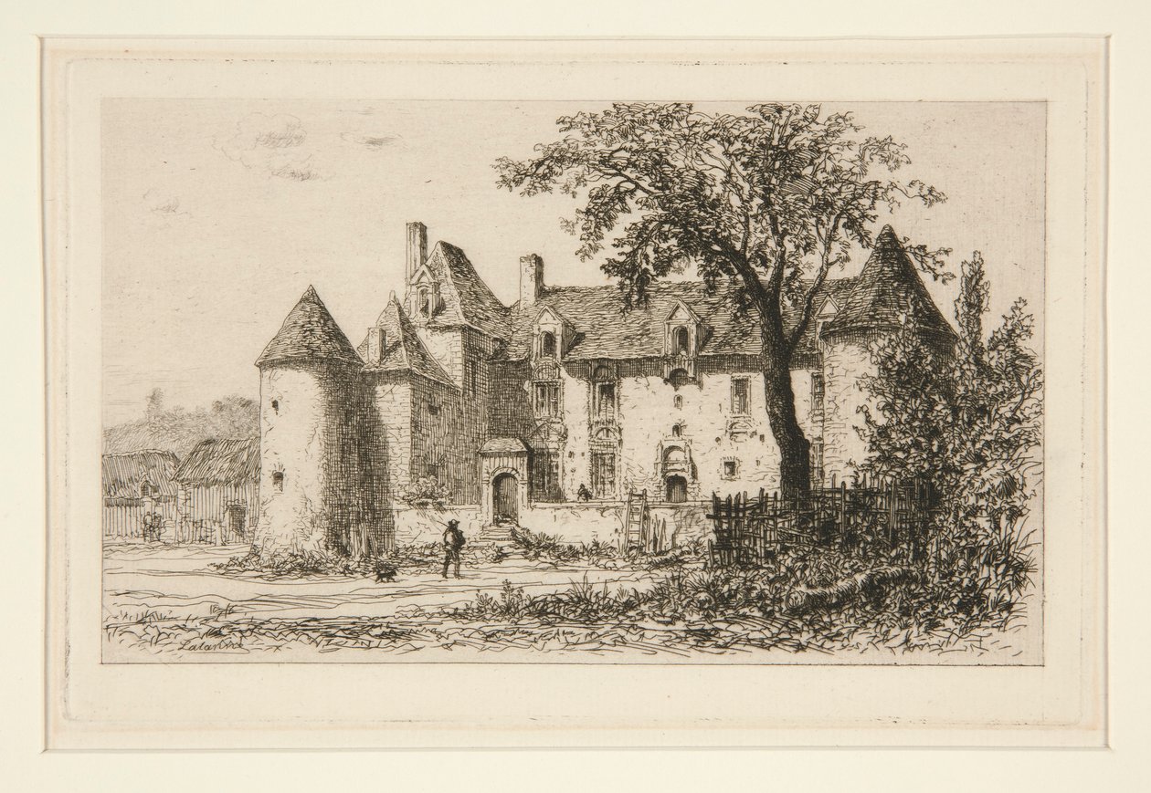Anonimowy Zamek autorstwa Maxime Lalanne