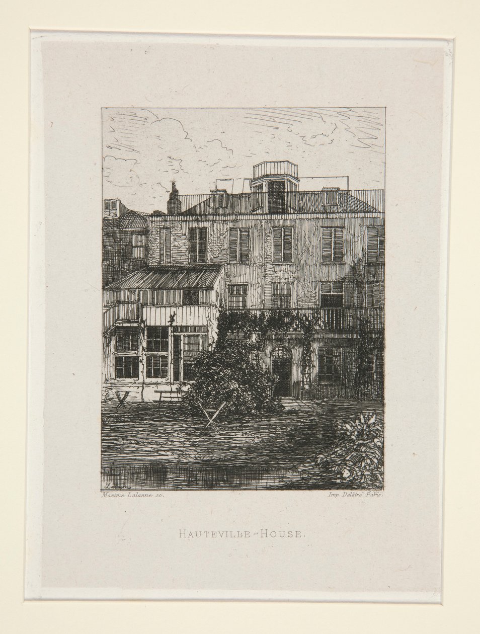 Dom Hauteville, pl. 2 z apartamentu At Victor Hugo (Victor Hugo). autorstwa Maxime Lalanne