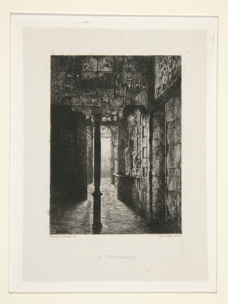 Przedsionek, pl. 3 z apartamentu At Victor Hugo (Victor Hugo). autorstwa Maxime Lalanne